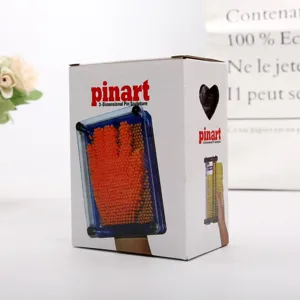 Jouet de sculpture 3D Pin Art classique pour empreinte de main et décor de bureau