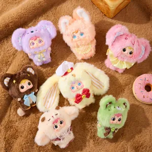 Samuel Blind Box Bakery Series Plush Doll Ornament Cute Animal Soft Toy For Living Room Room Decoration Gift For Kids Adults