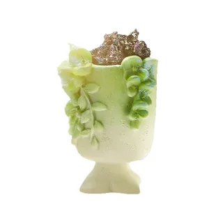 Figurine de fée énergie florale en résine boîte aveugle décoration plante mignonne