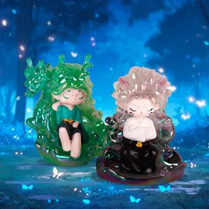 Figurines de bêtes mythiques de rêve en résine pour une décoration intérieure féerique