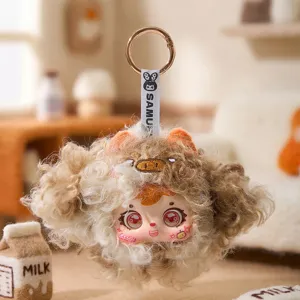 Adorable porte-clés peluche San Xiao Mao Série Zodiaque 2 pendentif sac dessin animé créatif