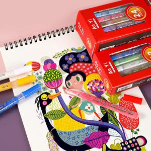 Rotuladores acrílicos de colores conjunto DIY dibujo arte impermeable piedra cerámica