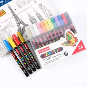 Acryl Verf Markers Set Waterdicht Sneldrogend Kunst Markers Voor Steen Schilderen En Creatief Graffiti Tekenen