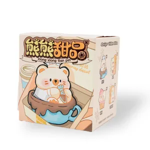 Vista detallada del empaque de la caja sorpresa Bearing Dessert para figuras de colección
