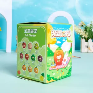 Verpakkingsdetail van de Vitamin C Paradise blind box met alle 10 verzamelfiguren.