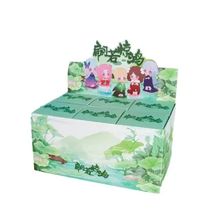 Mignonne figurine de boîte mystère lumineuse série Bête Mythique en boîte verte