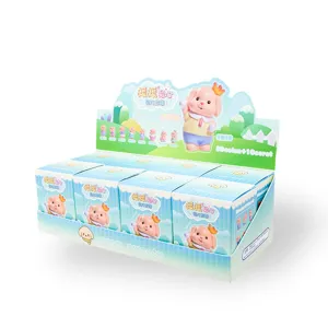 Warm Sweety Bel Blind Box Set mit niedlichen Hundefiguren aus Harz für den Schreibtisch