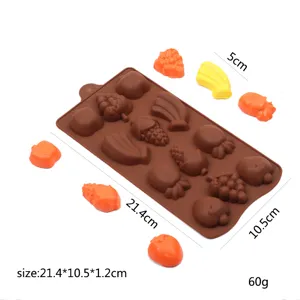 Stampo in silicone frutta cioccolato teglia da forno attrezzo pasticceria cucina.