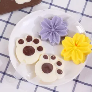 Molde de Helado DIY Creativo Molde de Helado de Plástico Fabricante de Paletas Caseras Gadgets de Cocina Bandeja de Molde de Hielo Para el Hogar