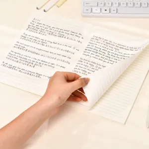 Gelijnd notitieboekje met citaten, softcover dagboek voor schrijven, studie en kantoor.