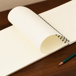Spiral bound A4 sketch book blank paper art drawing notebook for daily sketching and painting
