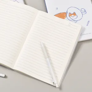 Carnet de Notes Ligné A5 avec Couverture Transparente Joli Chat Journal Papeterie