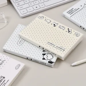 Joli carnet de notes agenda chat avec couverture PVC, journal intime esthétique école bureau