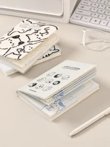 A6 schattig kat planner notitieboekje met mat hoesje dagboek kantoor briefpapier