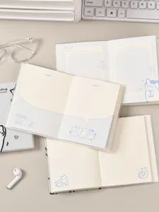 Kat themaplanner notebook A6 schattige memo pad dagelijks dagboek stationaire raster