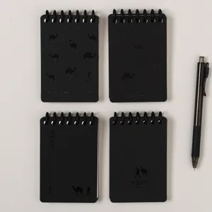 A7 Cuaderno De Hojas Sueltas De Bolsillo Diario De Viaje Cuaderno Espiral Con Páginas Rayadas Cuaderno De Diario Portátil Para Escuela Oficina