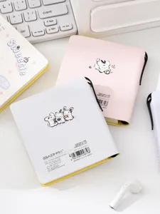Schattig pocket notitieboek memo blok met penhouder sweet party design voor studenten