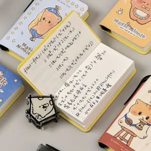 Schattig draagbaar cartoon zaknotitieboekje voor studenten met Magic Minnie bakthema-ontwerp