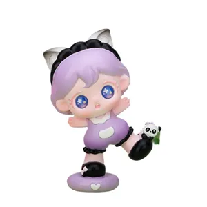 Waiwai's Cute Pet Project purple cartoon figure art toy blind box for desk decoration