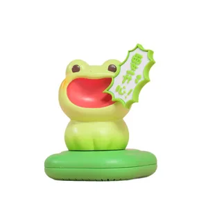 Creative screaming frog figurine fragrance box desktop resin mascot gift ornament