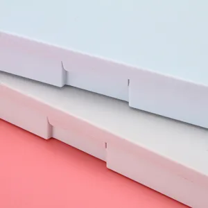 Plastic student pencil case stationery box organizer school supply box close-up view.