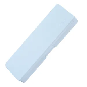 Student pencil case stationery storage box simple plastic pen box school study supplies clean design