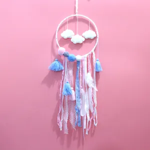 Ins IJzeren Wolk Dromenvanger Handgemaakte Windgong Hangend Ornament Kamerdecoratie Cadeau Voor Meisjes Kinderen