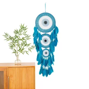 Kreativer türkischer böser Blick Traumfänger 3-Ring Wandbehang Dekoration Geschenk