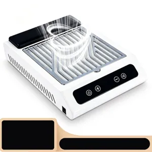 Collettore di Polvere per Unghie Professionale Velocità Regolabile Estrattore di Vuoto Con Filtro Lavabile Per Manicure