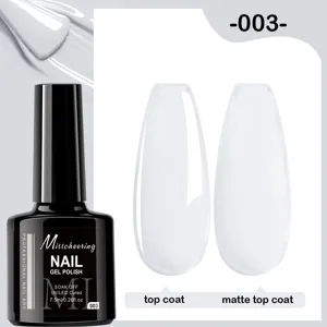 Comparaison détaillée des finitions top coat brillant et mat pour vernis gel UV