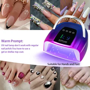 Professionelle S20 wiederaufladbare UV LED Nagellampe für Maniküre und Pediküre