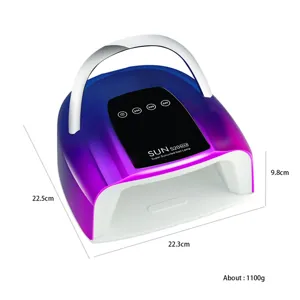 Professionelle S20 UVLED Farbverlauf Nagellampe Abmessungen und Gewichtsspezifikation