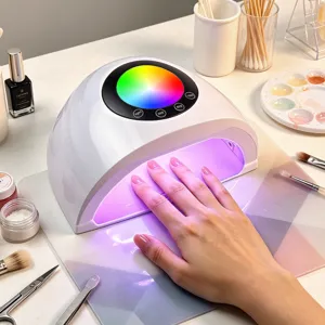 Lámpara de uñas LED profesional de 288W para curado rápido de esmalte gel