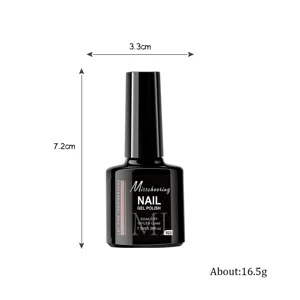 Dimensions détaillées du flacon de vernis à ongles gel UV/LED Misscheering 7,5 ml