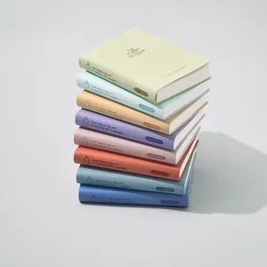 Portable pocket notebook set, colorful cute mini journals for travel, daily writing, and stationery.