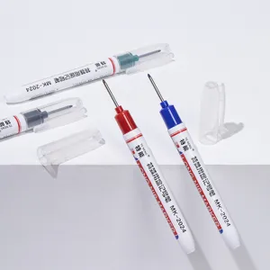 Set professioneller Marker mit langer Spitze in mehreren Farben für Holzbearbeitung