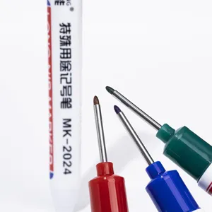 Wasserfester Marker mit langer Spitze für professionelle Holzbearbeitung und Fliesenmarkierung