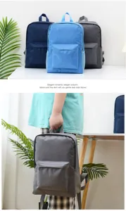 Lässiger mehrfarbiger Rucksack große Kapazität Schultasche für Reisen und Alltag.