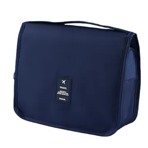 Sac de toilette de voyage portable imperméable maquillage organiseur suspendu sac