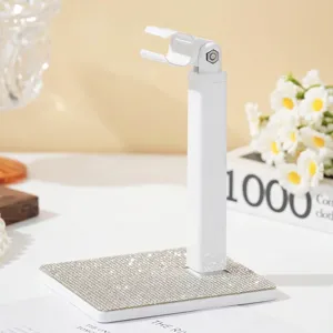 Verstelbare nagellampstandaard met diamanten basis voor sneldrogende uv-led-nagellampen
