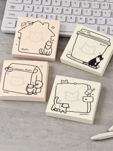 Blocco note gatto carino stile coreano cancelleria per studenti blocchetto memo carta