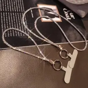 Strass Handykette Vollbesetzt Diamant Telefonkette Universal Clip Handgelenk Nackenband Luxuriös Multicolor Schmuck