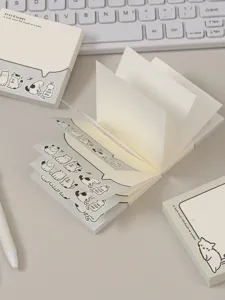 Niedliche Katzen Notiznotizen Detailansicht, minimalistischer Notizblock mit Kätzchen Illustrationen.