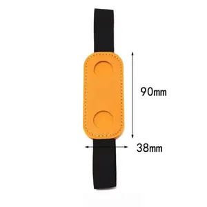 Support de stylo elastique en cuir pour carnet agenda papeterie de bureau accessoire.