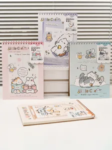 A4 cute cartoon sketchbook drawing book for art students and creative sketching activities