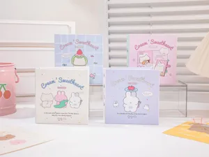 Schattig 3-inch fotokaart binder album opbergtas voor Kpop fotokaarten en Polaroid.