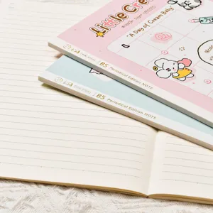 B5 gelinieerd notitieboek schattig esthetisch dagboek voor studenten school kantoor