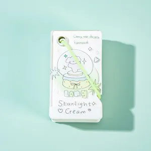 Portable acrylic band pocket notebook cute pet design blank sticky note word book memo pad