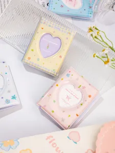 Cute 3 inch photocard binder mini photo album kpop photocard holder collector book cute stationery