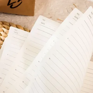 Notebook spiral lined notebook A5 student study stationery writing paper office supply